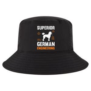 Poodle Dog Gifts Funny Superior German Engineering Cool Comfort Performance Bucket Hat