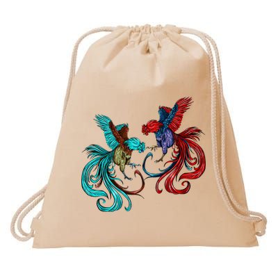 Peleas De Gallos Cockfighter Game Fowl Cockfighting Rooster Drawstring Bag