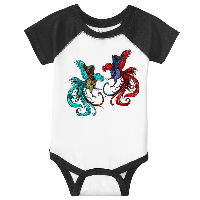 Peleas De Gallos Cockfighter Game Fowl Cockfighting Rooster Infant Baby Jersey Bodysuit