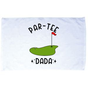 Par Dada Golf Birthday Party Dad Microfiber Hand Towel