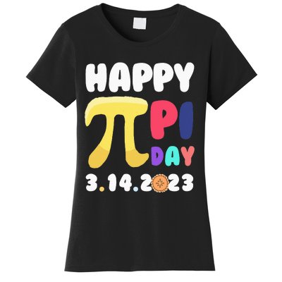 Pie Day Happy Pi Day 3.14 Pi Symbol Pi Math Women's T-Shirt