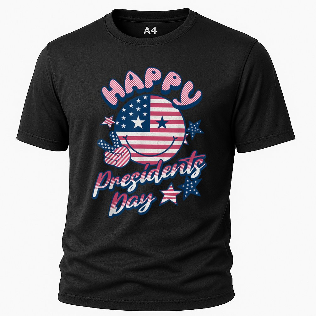 Presidents Day Happy Presidents Day Cooling Performance Crew T-Shirt