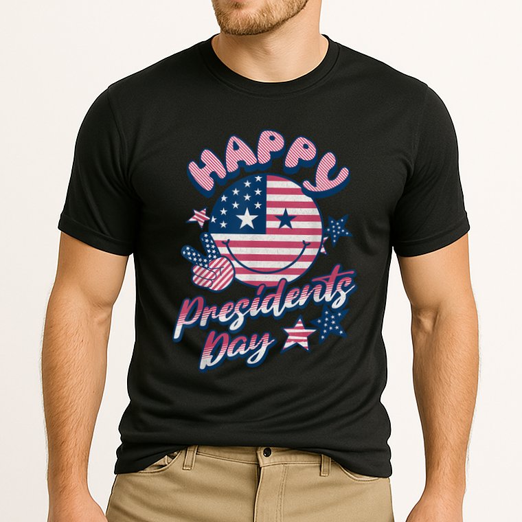Presidents Day Happy Presidents Day Cooling Performance Crew T-Shirt