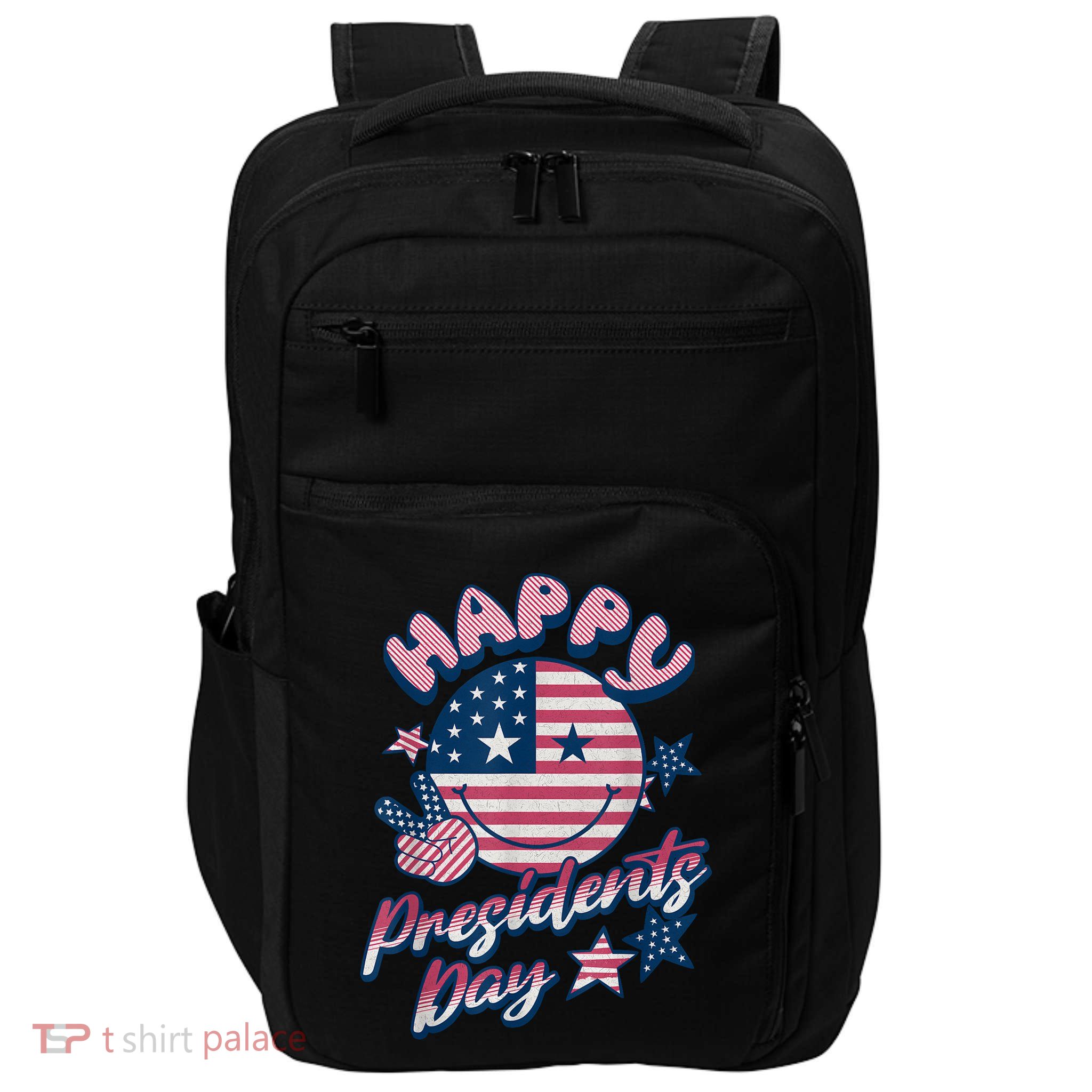 Presidents Day Happy Presidents Day Impact Tech Backpack