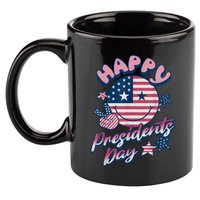 Presidents Day Happy Presidents Day 11oz C Handle Ceramic Mug