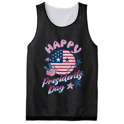 Presidents Day Happy Presidents Day Mesh Reversible Basketball Jersey Tank