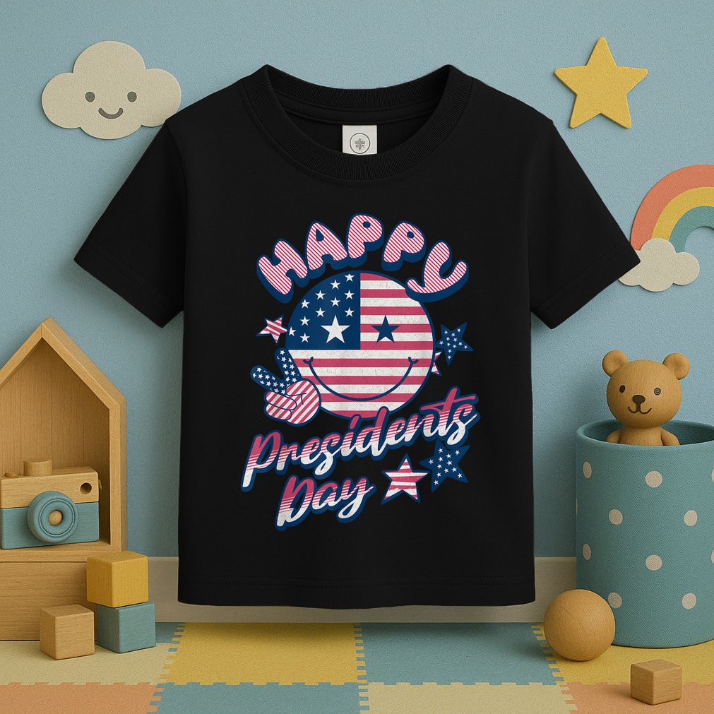 Presidents Day Happy Presidents Day Toddler T-Shirt