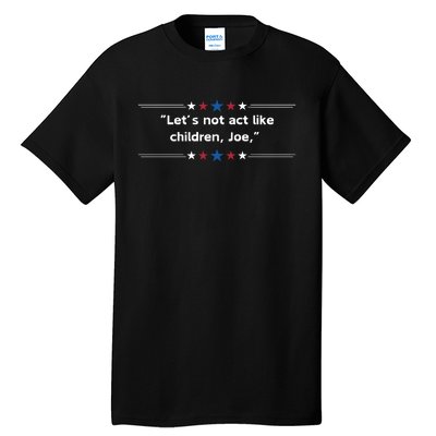 Presidential Debate Humor Tall T-Shirt