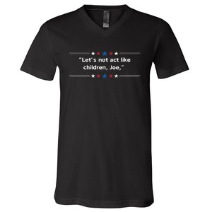 Presidential Debate Humor V-Neck T-Shirt