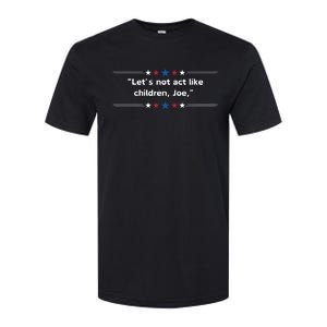 Presidential Debate Humor Softstyle CVC T-Shirt