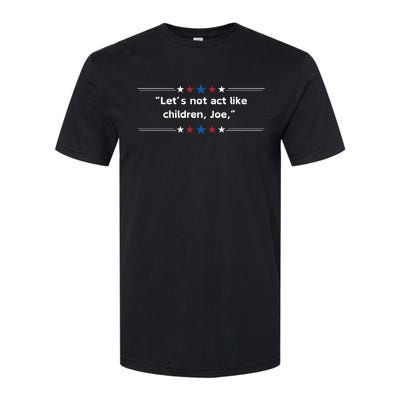 Presidential Debate Humor Softstyle® CVC T-Shirt