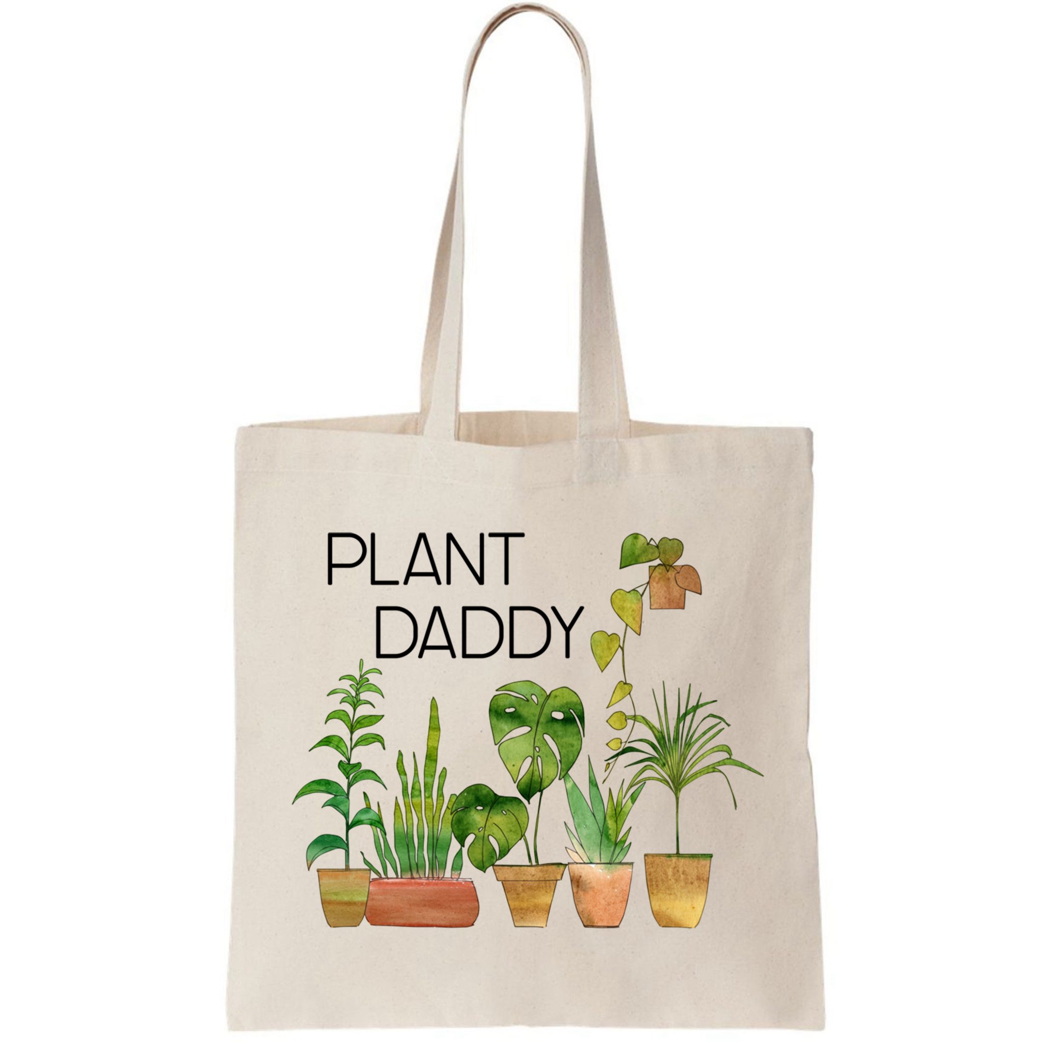 Plant Daddy House Plant Lover Monstera Dad Father Gift Cute Gift Bag