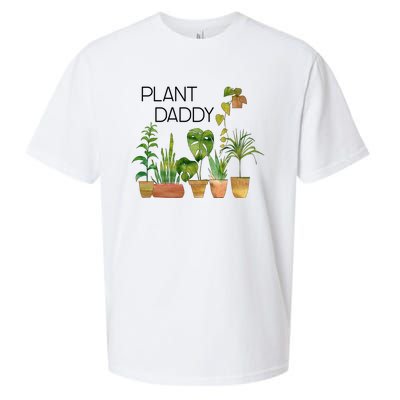 Plant Daddy House Plant Lover Monstera Dad Father Gift Cute Gift Sueded Cloud Jersey T-Shirt