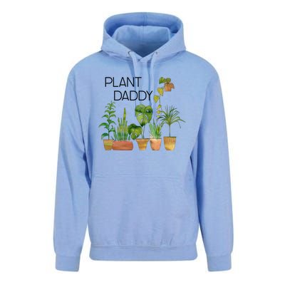 Plant Daddy House Plant Lover Monstera Dad Father Gift Cute Gift Unisex Surf Hoodie