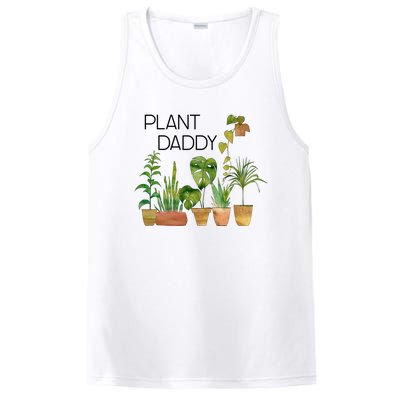 Plant Daddy House Plant Lover Monstera Dad Father Gift Cute Gift PosiCharge Competitor Tank