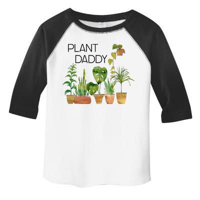 Plant Daddy House Plant Lover Monstera Dad Father Gift Cute Gift Toddler Fine Jersey T-Shirt