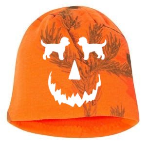 Pumpkin Doodle Halloween Goldendoodle Halloween Kati - Camo Knit Beanie