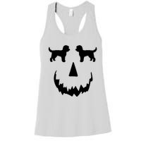 Pumpkin Doodle Halloween Goldendoodle Halloween Women's Racerback Tank