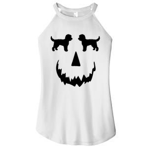 Pumpkin Doodle Halloween Goldendoodle Halloween Women's Perfect Tri Rocker Tank