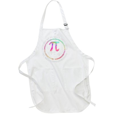 Pi Day Inspires Me To Make Irrational Decisions 3.14 Math Full-Length Apron With Pockets