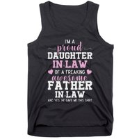 Proud Daughter In Law Of A Freaking Awesome Father In Law Tank Top