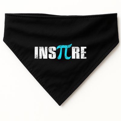 Pi Day Inspire Pi Symbol 3.14 Funny Math Teachers Students .Png USA-Made Doggie Bandana