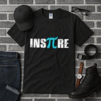 Pi Day Inspire Pi Symbol 3.14 Funny Math Teachers Students .Png Tall T-Shirt