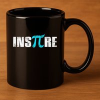 Pi Day Inspire Pi Symbol 3.14 Funny Math Teachers Students .Png 11oz C Handle Ceramic Mug