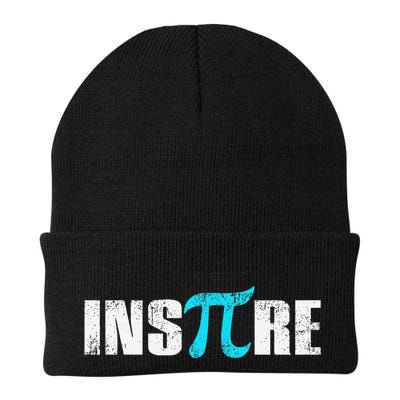 Pi Day Inspire Pi Symbol 3.14 Funny Math Teachers Students .Png Beanie