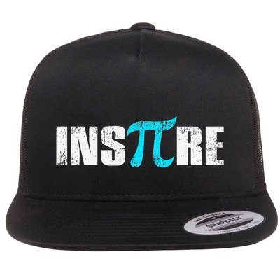 Pi Day Inspire Pi Symbol 3.14 Funny Math Teachers Students .Png Flatbill Hat