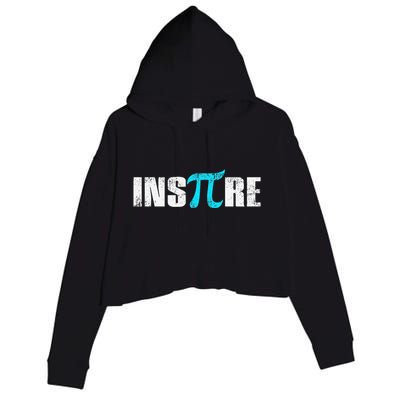 Pi Day Inspire Pi Symbol 3.14 Funny Math Teachers Students .Png Crop Fleece Hoodie