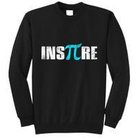 Pi Day Inspire Pi Symbol 3.14 Funny Math Teachers Students .Png Tall Sweatshirt