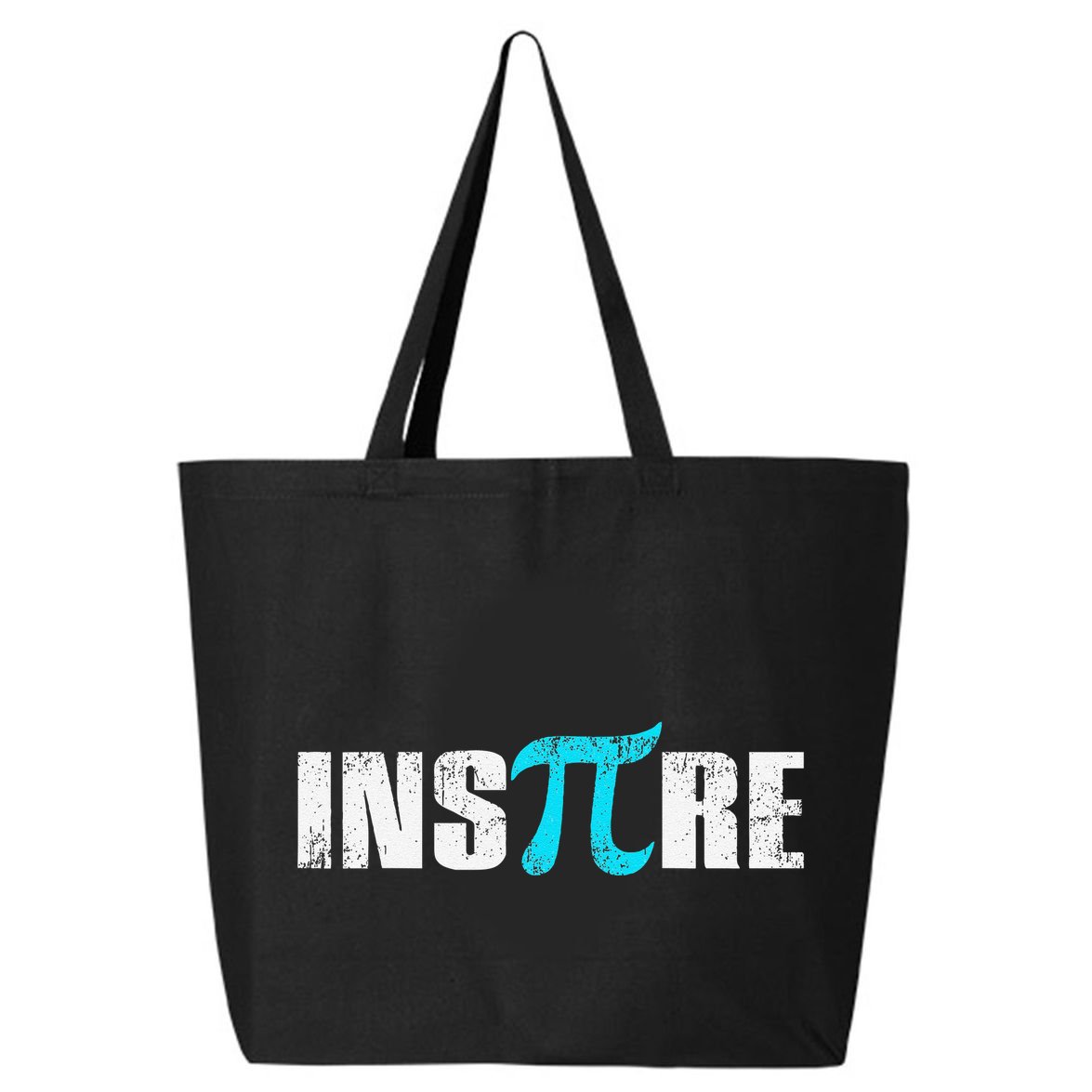 Pi Day Inspire Pi Symbol 3.14 Funny Math Teachers Students .Png 25L Jumbo Tote