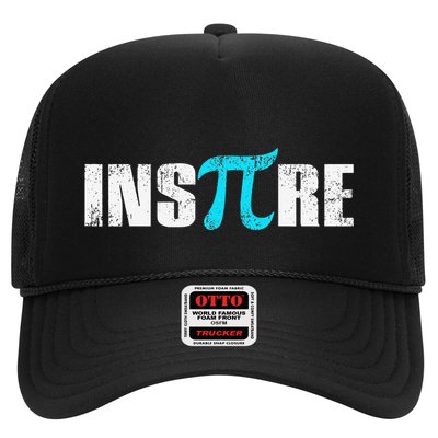 Pi Day Inspire Pi Symbol 3.14 Funny Math Teachers Students .Png Trucker Hat
