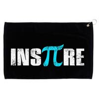 Pi Day Inspire Pi Symbol 3.14 Funny Math Teachers Students .Png Grommeted Golf Towel