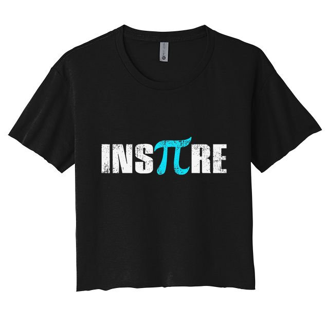 Pi Day Inspire Pi Symbol 3.14 Funny Math Teachers Students .Png Crop Top