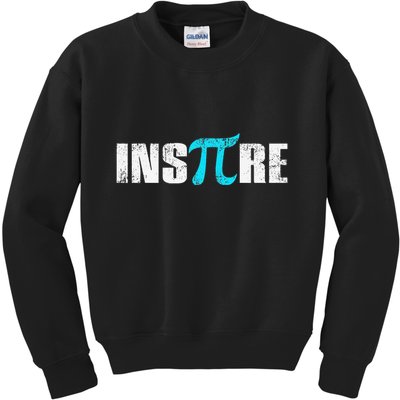 Pi Day Inspire Pi Symbol 3.14 Funny Math Teachers Students .Png Kids Sweatshirt