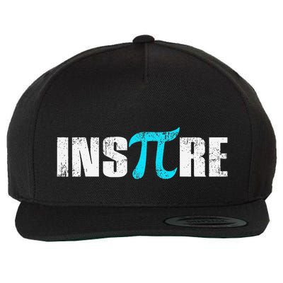Pi Day Inspire Pi Symbol 3.14 Funny Math Teachers Students .Png Wool Snapback Cap