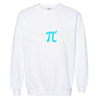 Pi Day Inspire Pi Symbol 3.14 Funny Math Teachers Students .Png Garment-Dyed Sweatshirt