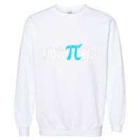 Pi Day Inspire Pi Symbol 3.14 Funny Math Teachers Students .Png Garment-Dyed Sweatshirt