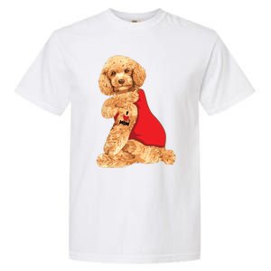 Poodle Dog I Love Mom Tattoo Lover Funny Gift Garment-Dyed Heavyweight T-Shirt