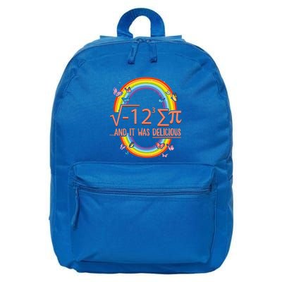 Pi Day I Ate Sum Pi Equation Math Teacher 3 14 Mathematics Funny Gift 16 in Basic Backpack