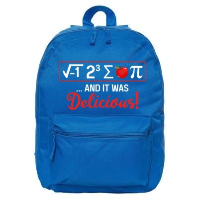 Pi Day I Eight Sum Pi Funny Math Pun Gift 16 in Basic Backpack