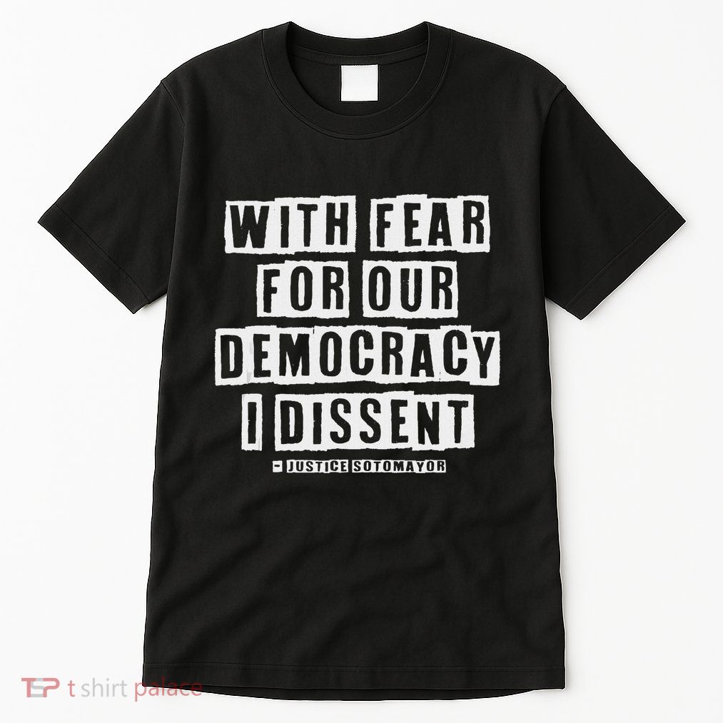 Pro Democracy I Dissent Strong Support Tall T-Shirt