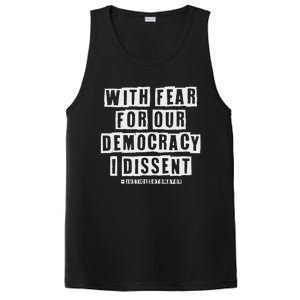 Pro Democracy I Dissent Strong Support PosiCharge Competitor Tank