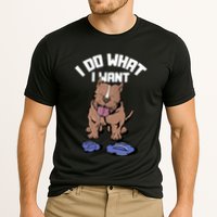 Pitbull Dog I Do What I Want Performance Shirt