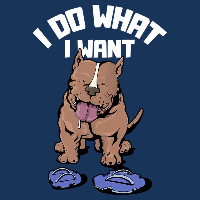 Pitbull Dog I Do What I Want Infant Baby Jersey Bodysuit