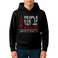 People Die If They Are Killed Emiya Shirou Fate Kids Hoodie