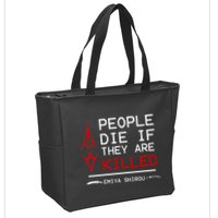 People Die If They Are Killed Emiya Shirou Fate Zip Tote Bag