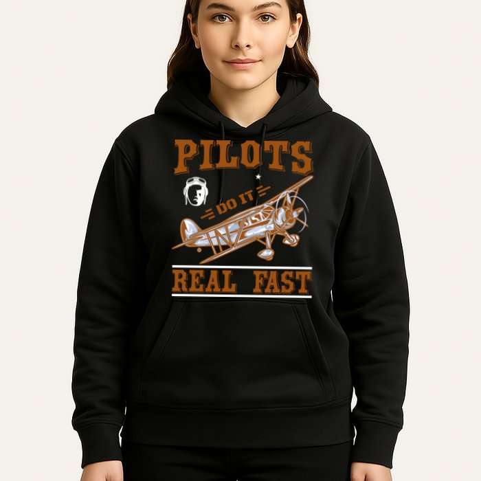 Pilots Do It Real Fast Hoodie